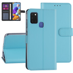 Samsung Galaxy A21S Hellblau Book-Case hul - Kartenhalter
