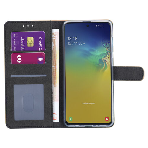 Samsung hoesje voor Galaxy A31 - Goud - Book Case - Kaarthouder (A315F)
