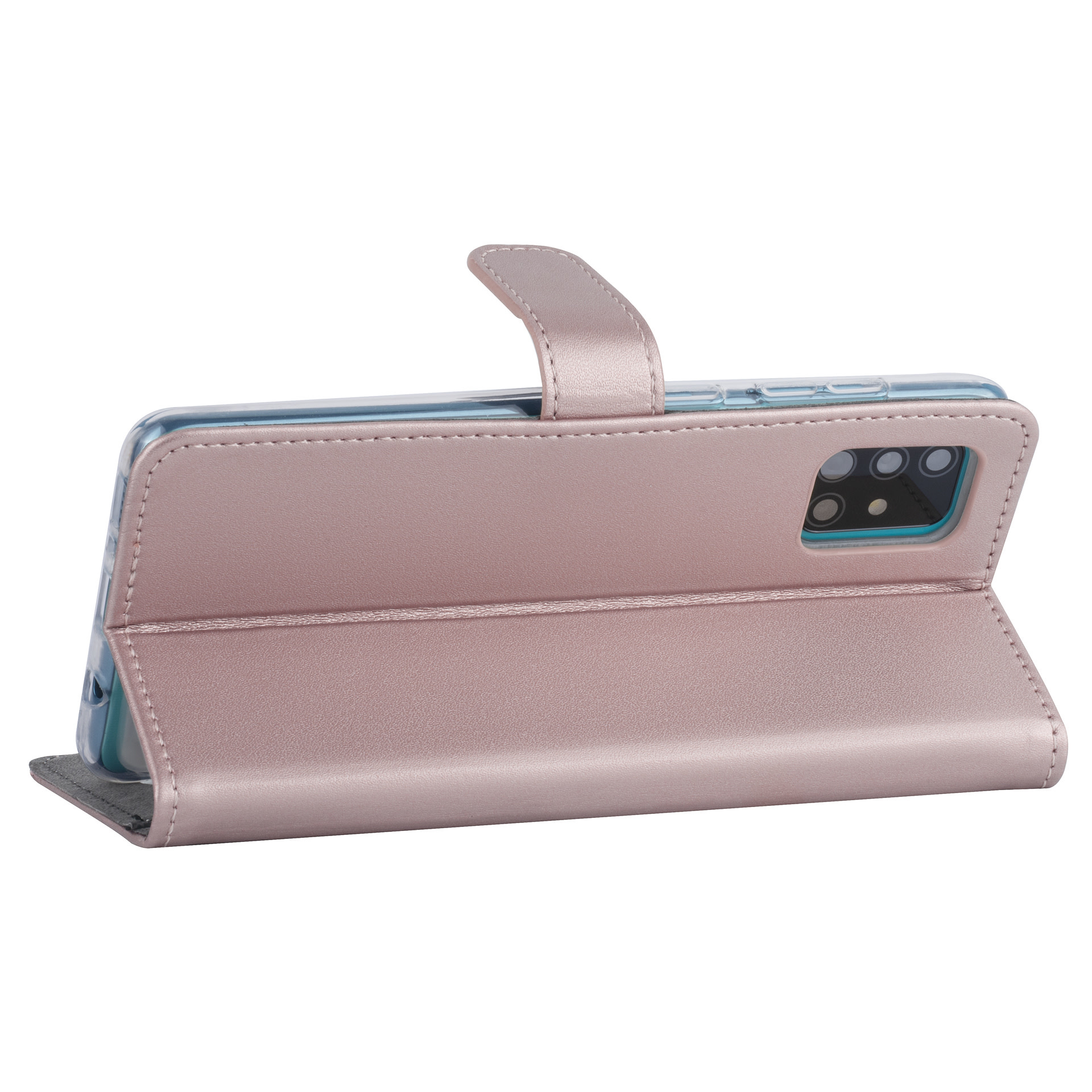 Samsung hoesje voor Galaxy A31 - Rose Gold - Book Case - Kaarthouder (A315F), foto 4 van 6