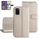 Samsung Galaxy A41 Gold Book type case - Card holder Samsung Galaxy A41 Gold Book type case - Card holder