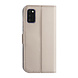 Samsung Galaxy A41 Gold Book type case - Card holder Samsung Galaxy A41 Gold Book type case - Card holder