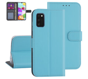 Samsung Galaxy A41 Bleu clair Book type housse - Titulaire de la carte Samsung Galaxy A41 Bleu clair Book type housse - Titulaire de la carte