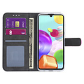 Samsung Galaxy A41 Rose vif Book type housse -