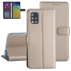 Galaxy A71 Gold Book-Case hul -