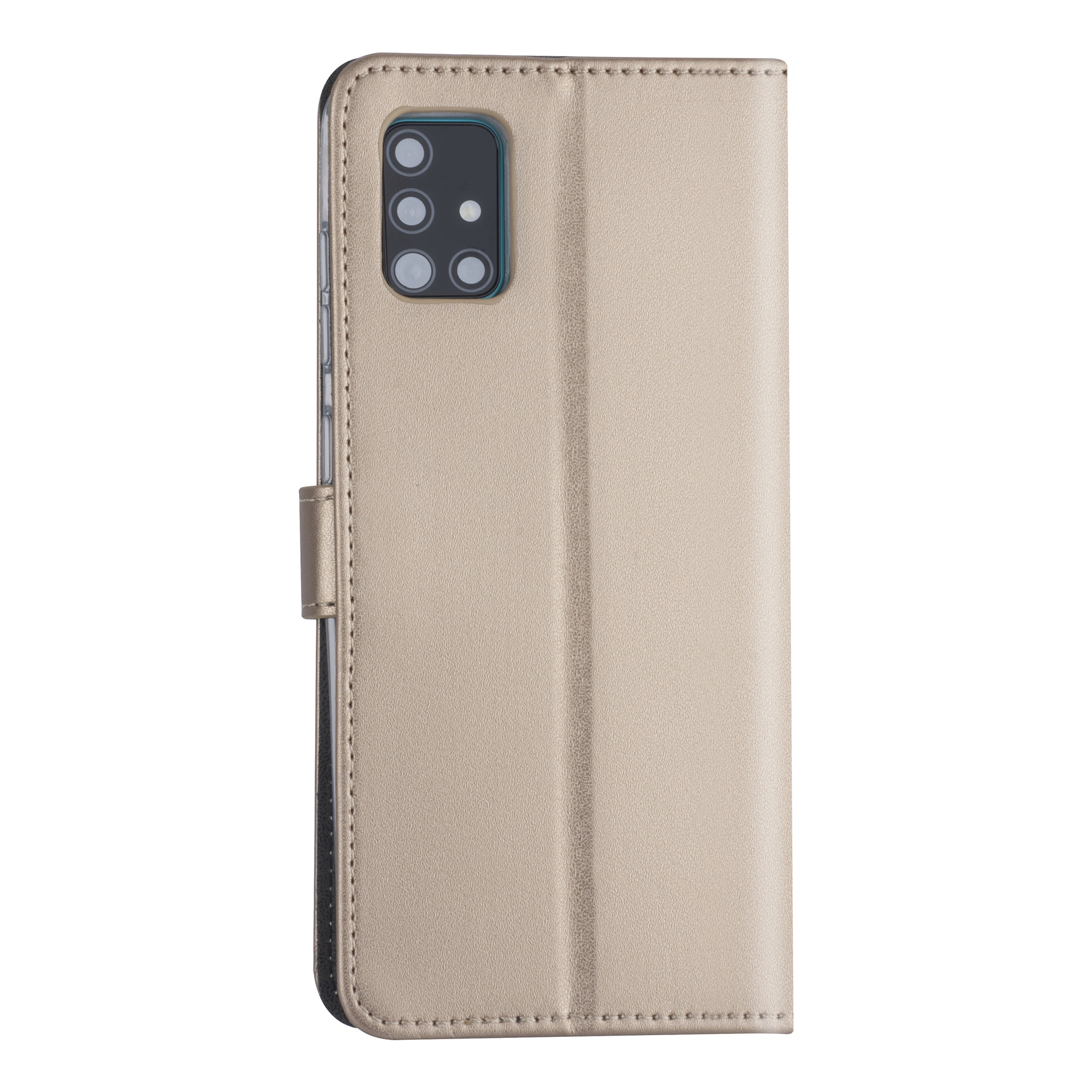 Samsung hoesje voor Galaxy A71 - Goud - Book Case - Kaarthouder (A715F), foto 2 van 6