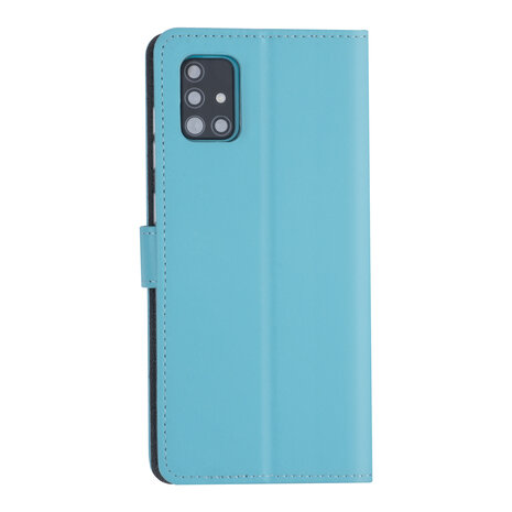Samsung Galaxy A71 Bleu clair Book type housse - Samsung Galaxy A71 Bleu clair Book type housse -