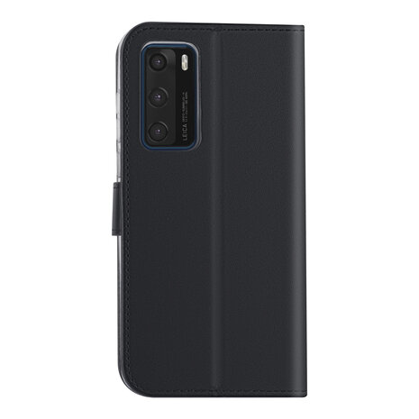 Hoesje voor Huawei P40 - Zwart - Book Case - Kaarthouder Hoesje voor Huawei P40 - Zwart - Book Case - Kaarthouder