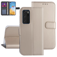 Huawei P40 Gold Book-Case hul -