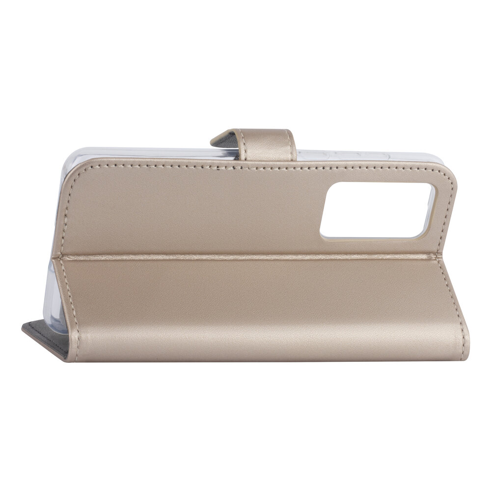 Hoesje voor Huawei P40 - Goud - Book Case - Kaarthouder Hoesje voor Huawei P40 - Goud - Book Case - Kaarthouder