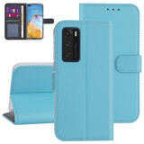 Huawei P40 Hellblau Book-Case hul -