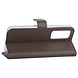 Huawei Huawei P40 Brown Book type case - Card holder Huawei Huawei P40 Brown Book type case - Card holder