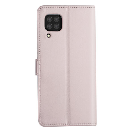 Huawei P40 Lite Rose Gold Book-Case hul - Huawei P40 Lite Rose Gold Book-Case hul -