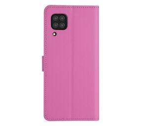 Hoesje voor Huawei P40 Lite - Felroze - Book Case - Kaarthouder Hoesje voor Huawei P40 Lite - Felroze - Book Case - Kaarthouder