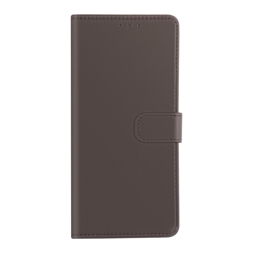 Hoesje voor Huawei P40 Lite - Bruin - Book Case - Kaarthouder Hoesje voor Huawei P40 Lite - Bruin - Book Case - Kaarthouder