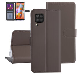 Hoesje voor Huawei P40 Lite - Bruin - Book Case - Kaarthouder Hoesje voor Huawei P40 Lite - Bruin - Book Case - Kaarthouder