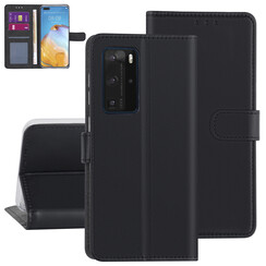 Huawei P40 Pro Noir Book type housse -