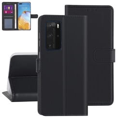 Huawei P40 Pro Schwarz Book-Case hul -
