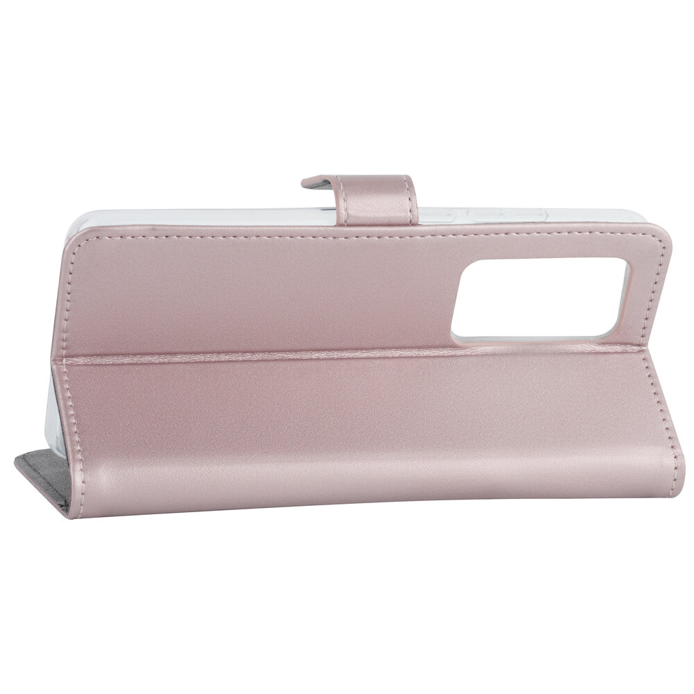 Huawei Huawei P40 Pro Rose Gold Book type case - Card holder Huawei Huawei P40 Pro Rose Gold Book type case - Card holder