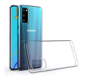 Samsung Galaxy S20 Transparent Back-Cover hul - silicone Samsung Galaxy S20 Transparent Back-Cover hul - silicone