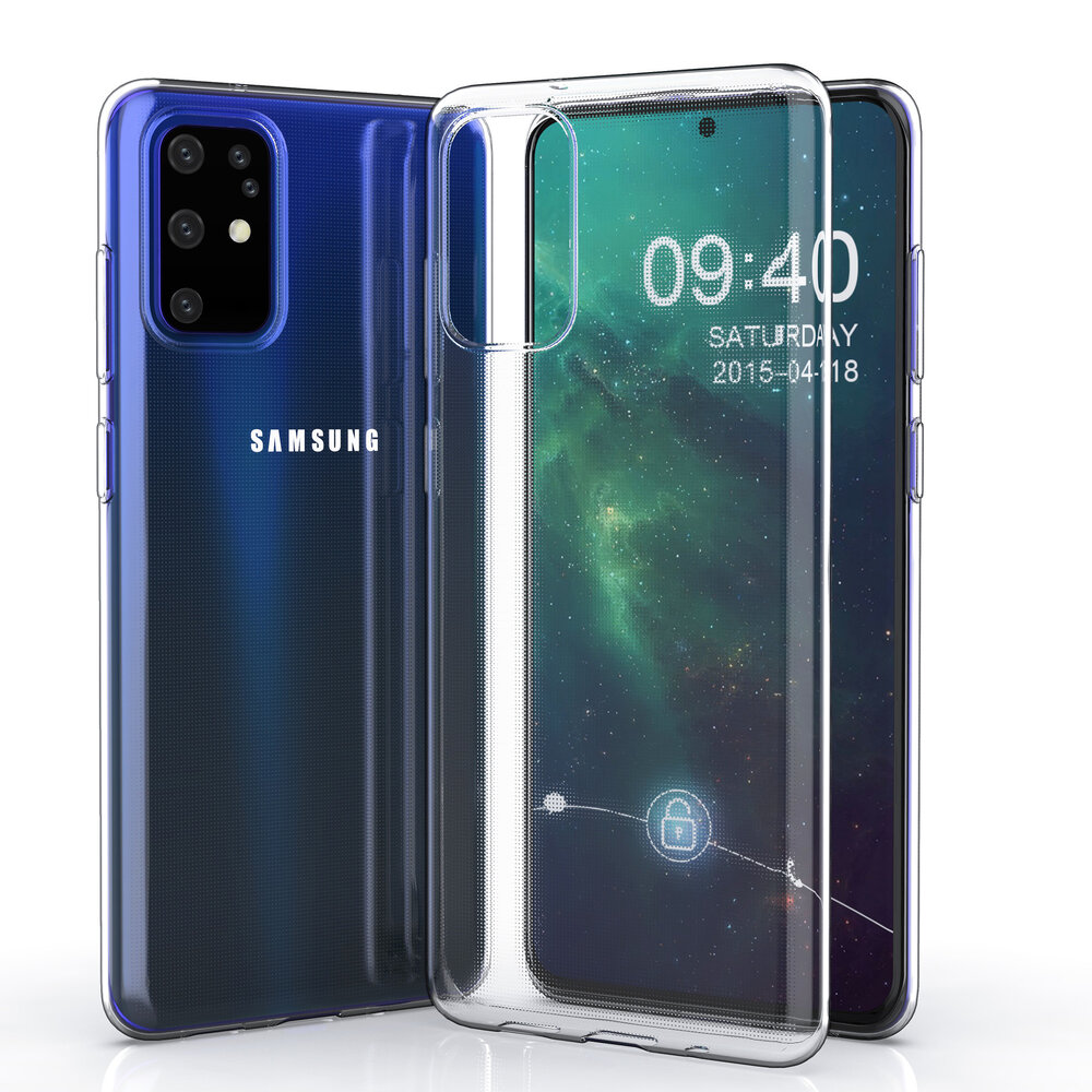 Samsung Galaxy S20 Plus Transparent Back cover coque - silicone Samsung Galaxy S20 Plus Transparent Back cover coque - silicone