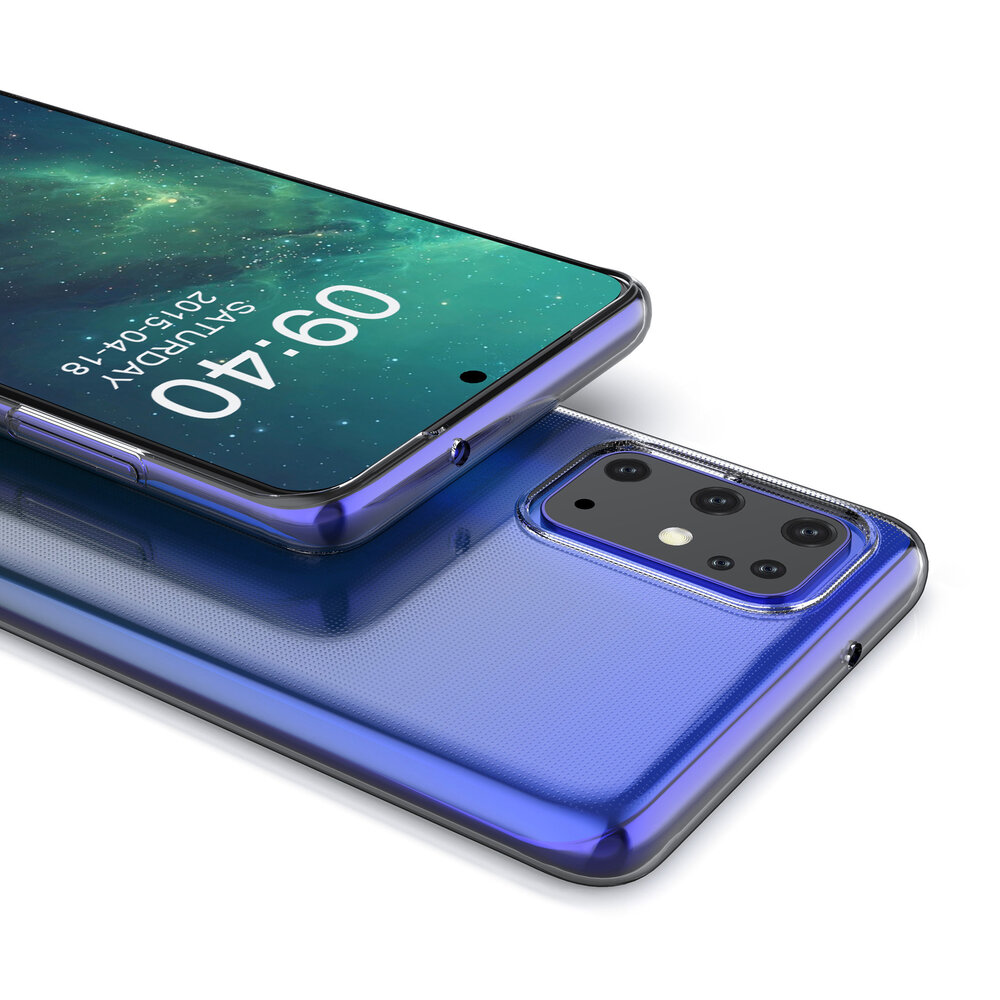 Samsung Galaxy S20 Plus Transparent Back-Cover hul - silicone Samsung Galaxy S20 Plus Transparent Back-Cover hul - silicone