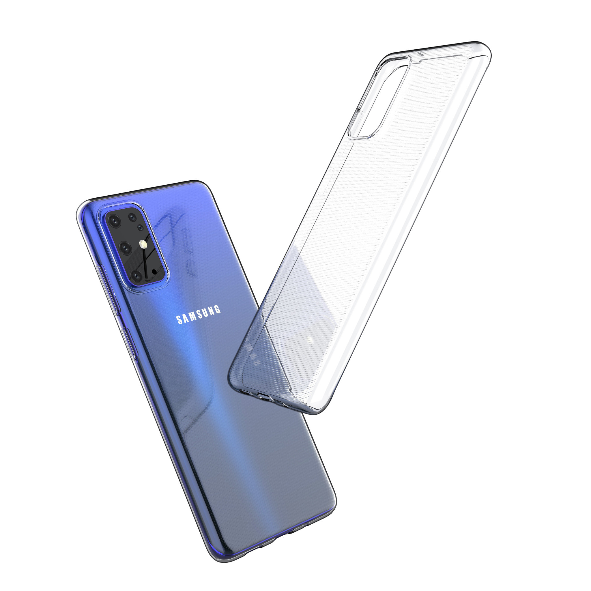 Samsung Galaxy S20 Plus Backcover hoesje Transparant - silicone, foto 4 van 6