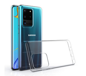 Samsung Galaxy S20 Ultra Transparent Back cover coque - silicone Samsung Galaxy S20 Ultra Transparent Back cover coque - silicone