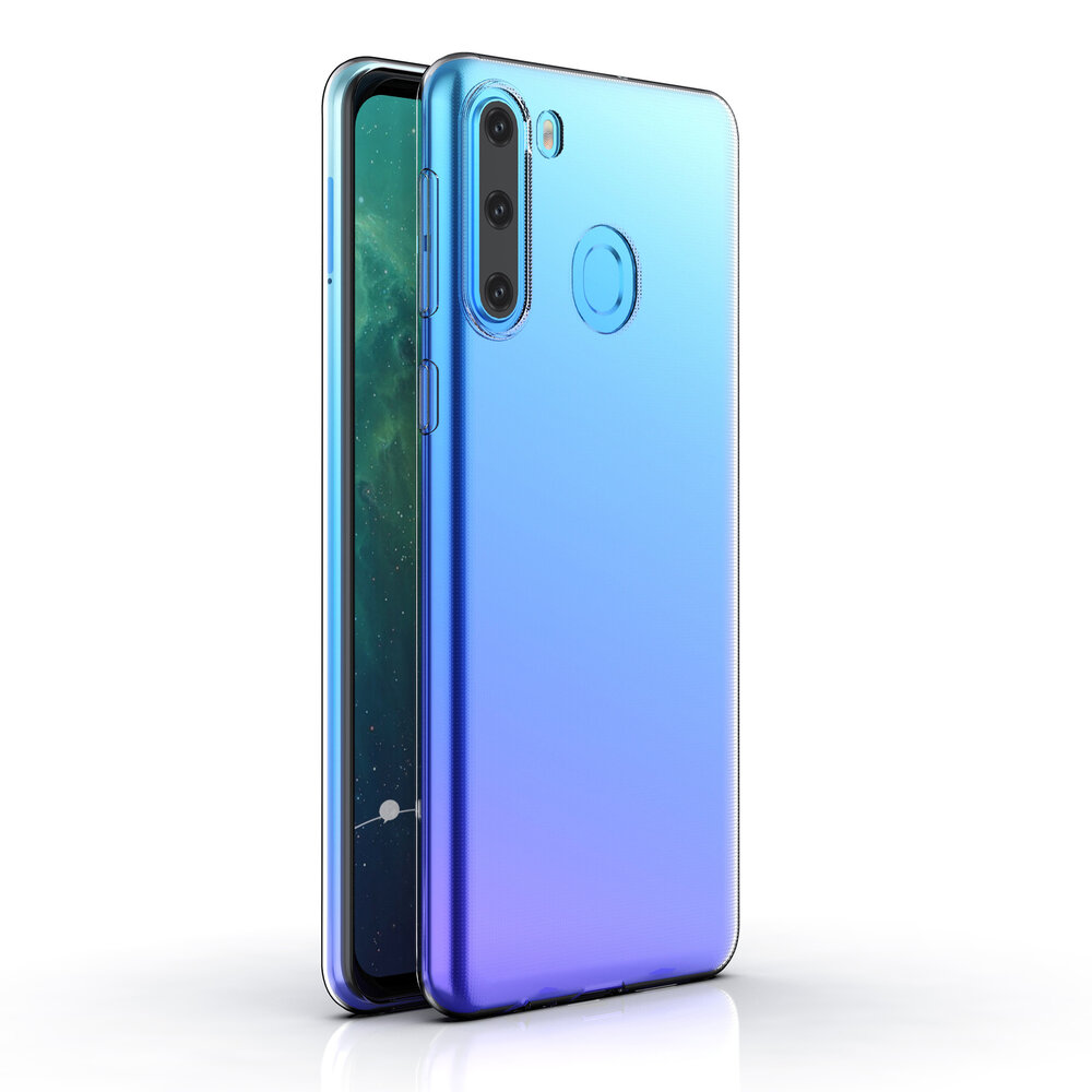 Samsung Galaxy A21 Transparent Back cover coque - silicone Samsung Galaxy A21 Transparent Back cover coque - silicone