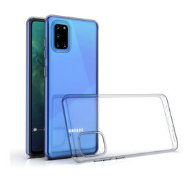 Samsung Galaxy A31 Transparent Back cover case - Silicone Samsung Galaxy A31 Transparent Back cover case - Silicone
