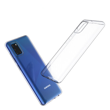 Samsung Galaxy A31 Transparant Backcover hoesje - silicone Samsung Galaxy A31 Transparant Backcover hoesje - silicone