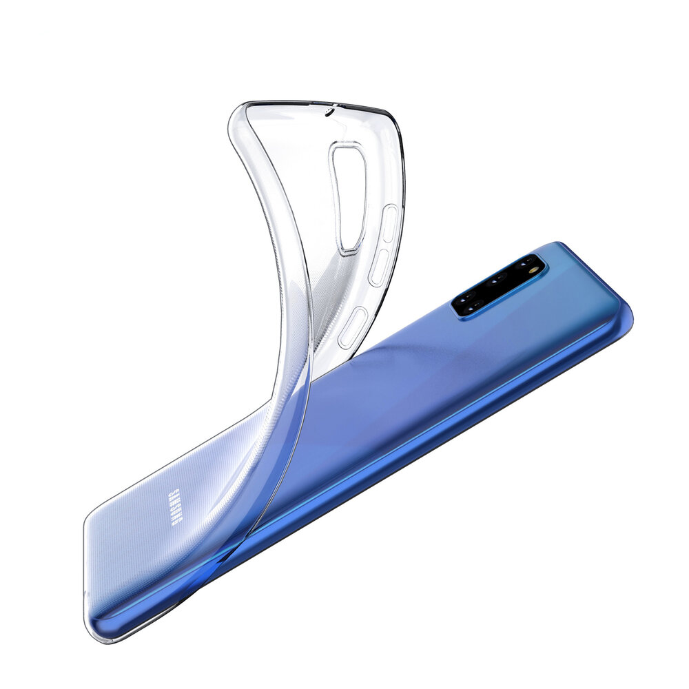 Samsung Galaxy A31 Transparent Back-Cover hul - silicone Samsung Galaxy A31 Transparent Back-Cover hul - silicone