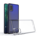 Samsung Galaxy A41 Transparent Back cover coque - silicone Samsung Galaxy A41 Transparent Back cover coque - silicone
