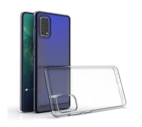 Samsung Galaxy A41 Transparant Backcover hoesje - silicone Samsung Galaxy A41 Transparant Backcover hoesje - silicone