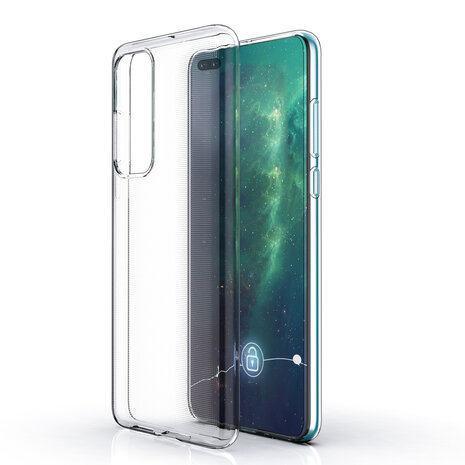 Huawei P40 Transparent Back-Cover hul - silicone
