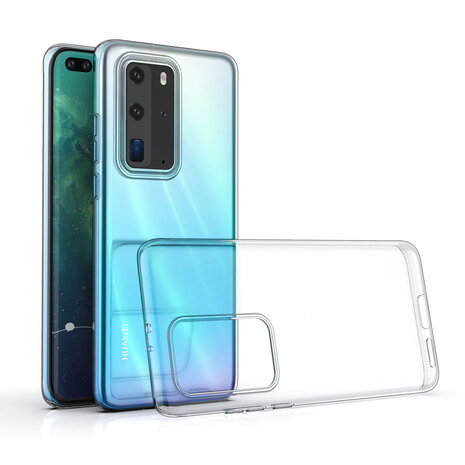 Huawei P40 Pro Transparent Back-Cover hul - silicone