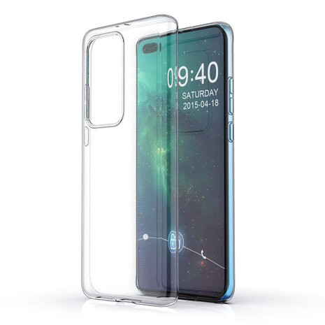 Huawei P40 Pro Transparent Back-Cover hul - silicone