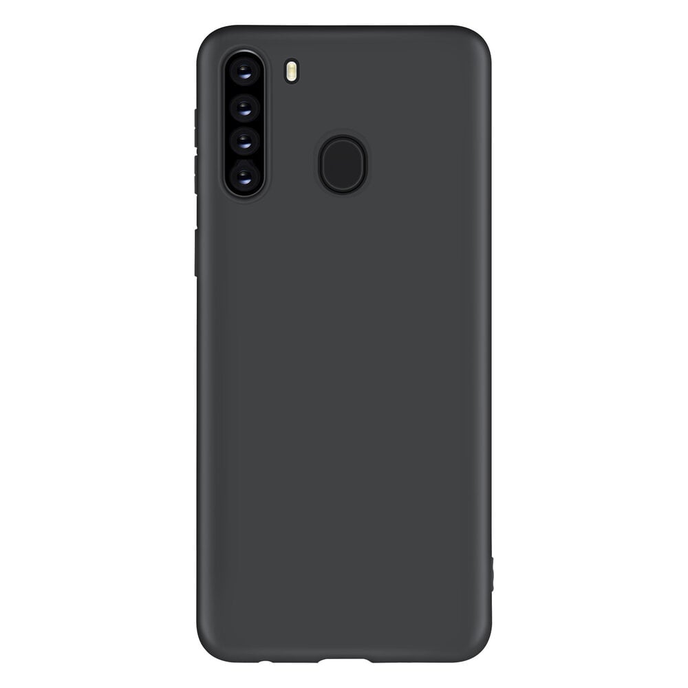 Samsung Galaxy A21 Black Back cover case - Silicone