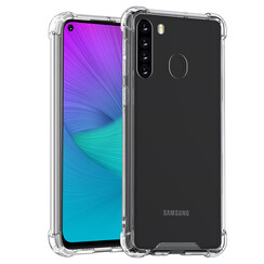 Samsung  Galaxy A21 Transparent Back-Cover hul - shockproof - silicone
