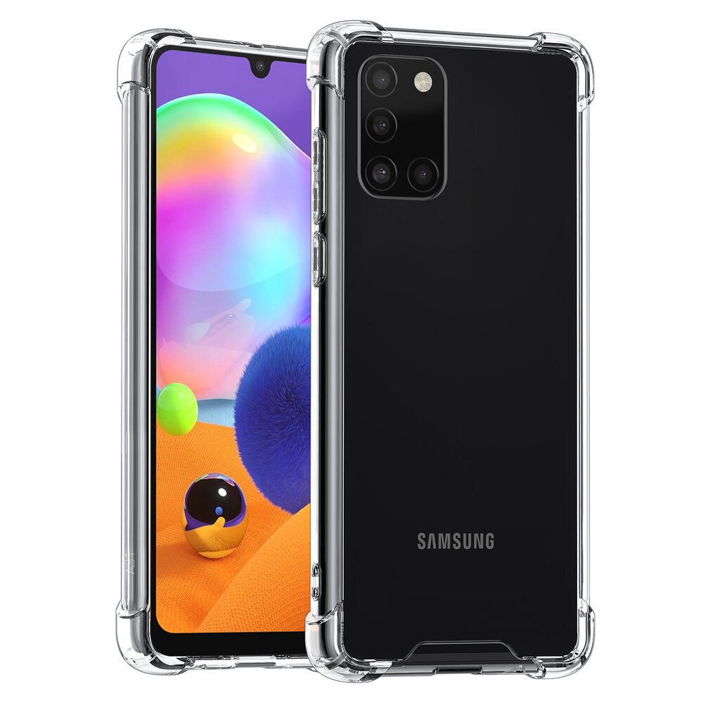Samsung Galaxy A31 Transparent Back cover case - Silicone Samsung Galaxy A31 Transparent Back cover case - Silicone