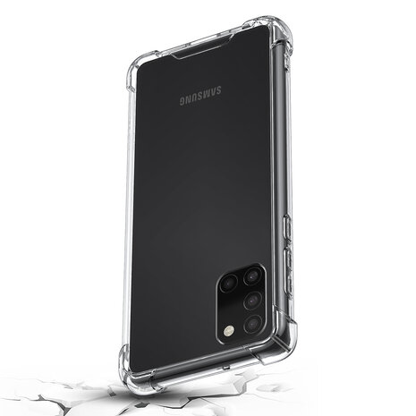 Samsung Galaxy A31 Transparent Back cover case - Silicone Samsung Galaxy A31 Transparent Back cover case - Silicone