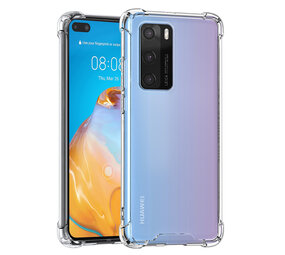 Huawei P40 Transparant Backcover hoesje - silicone