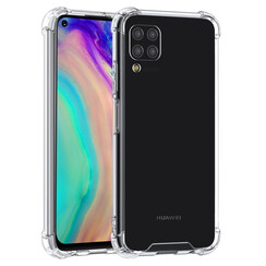 Huawei P40 Lite Transparent Back-Cover hul - Silikon