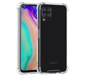 Huawei P40 Lite Transparant Backcover hoesje - silicone Huawei P40 Lite Transparant Backcover hoesje - silicone