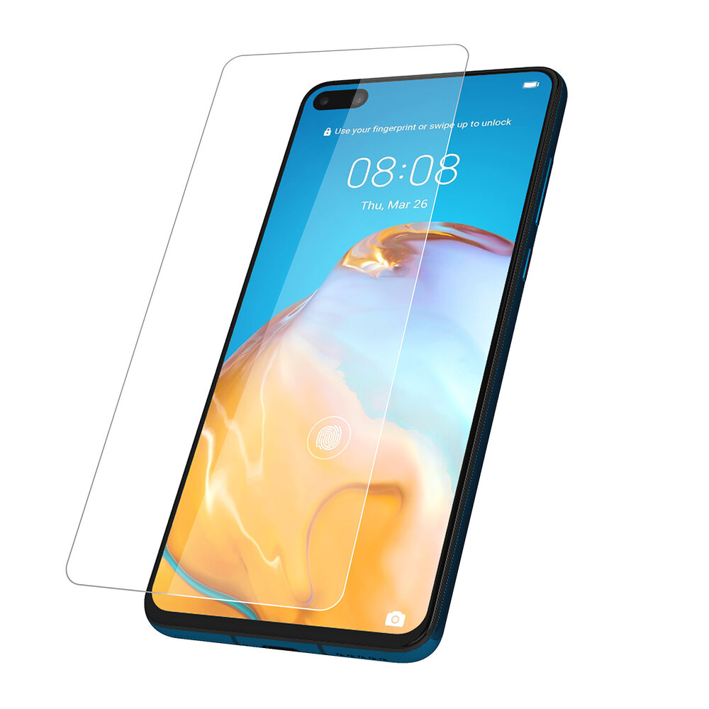 Huawei P40 Transparant Screenprotector - Gehard glas Huawei P40 Transparant Screenprotector - Gehard glas