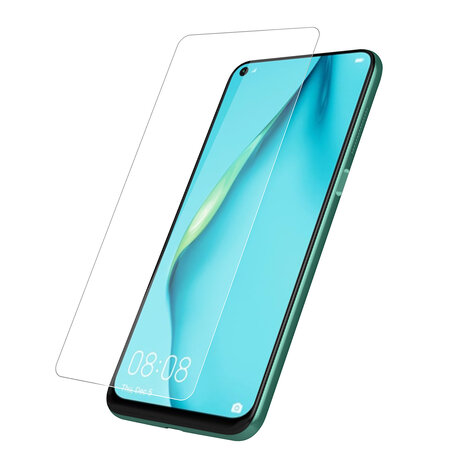 Huawei P40 Lite Transparent Screenprotector - Verre trempé Huawei P40 Lite Transparent Screenprotector - Verre trempé