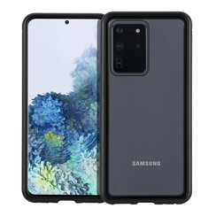 Uniq accessory Samsung Galaxy S20 Ultra Noir Back cover coque - Verre et métal