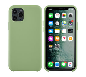 Apple iPhone 11 Pro Vert clair Back cover coque - Silicone Apple iPhone 11 Pro Vert clair Back cover coque - Silicone