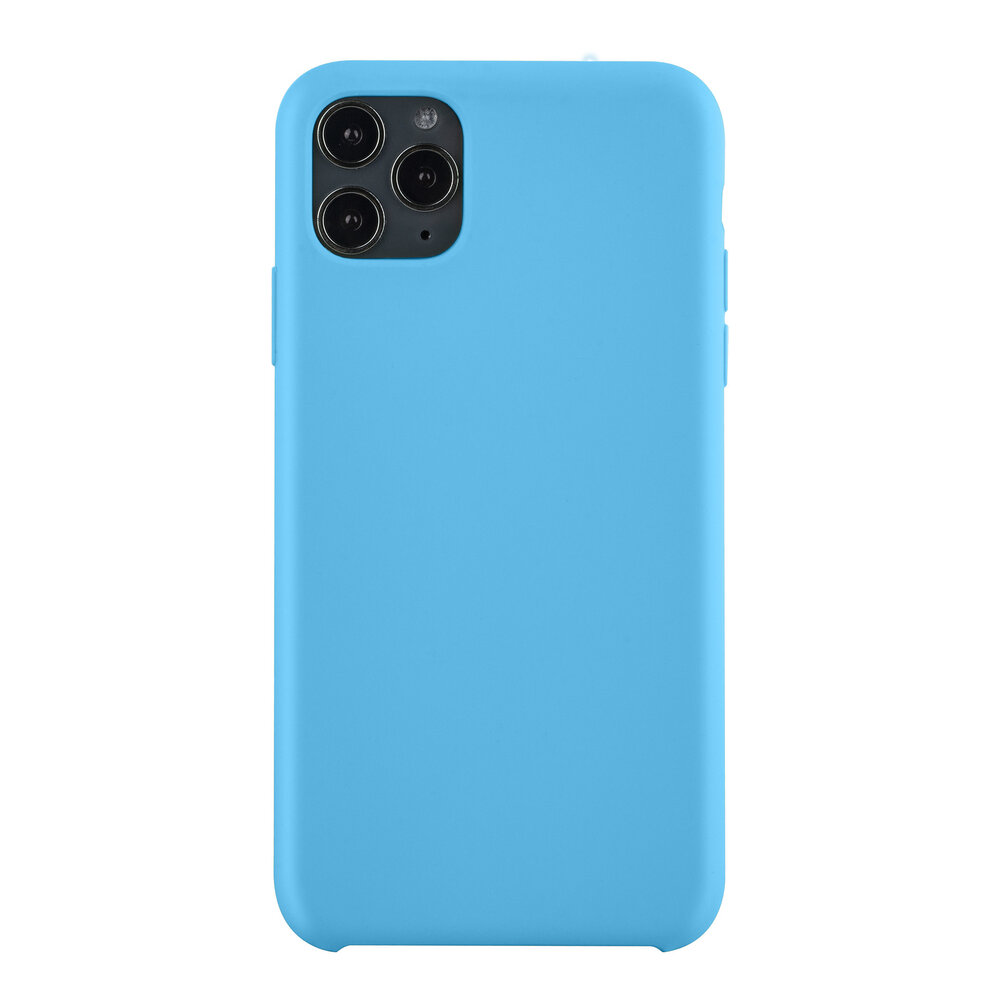 Apple iPhone 11 Pro Max Bleu clair Back cover coque - Silicone Apple iPhone 11 Pro Max Bleu clair Back cover coque - Silicone