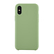 Apple iPhone X-Xs Licht groen Backcover hoesje - silicone Apple iPhone X-Xs Licht groen Backcover hoesje - silicone