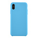 Apple iPhone Xs Max Bleu clair Back cover coque - Silicone Apple iPhone Xs Max Bleu clair Back cover coque - Silicone